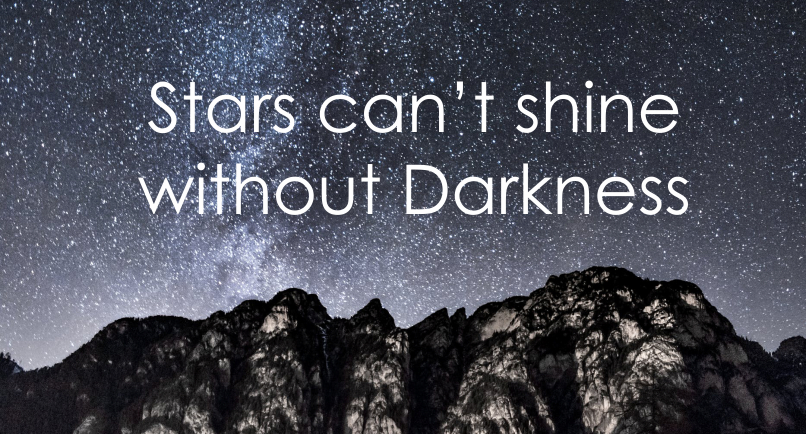 Be the light in the darkness